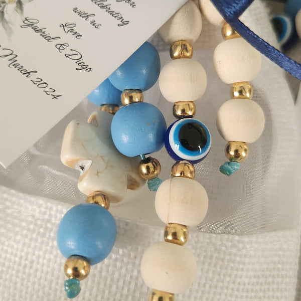 baby blue mati and cross keyring