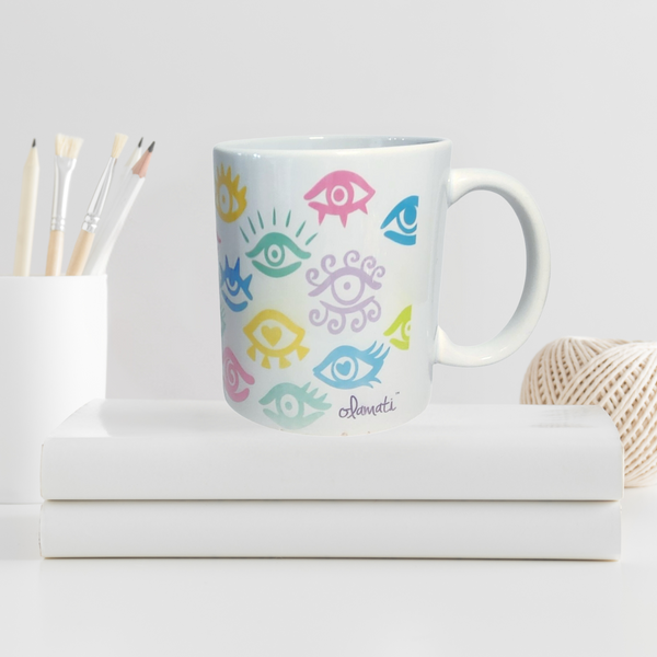 Pastel eye mug