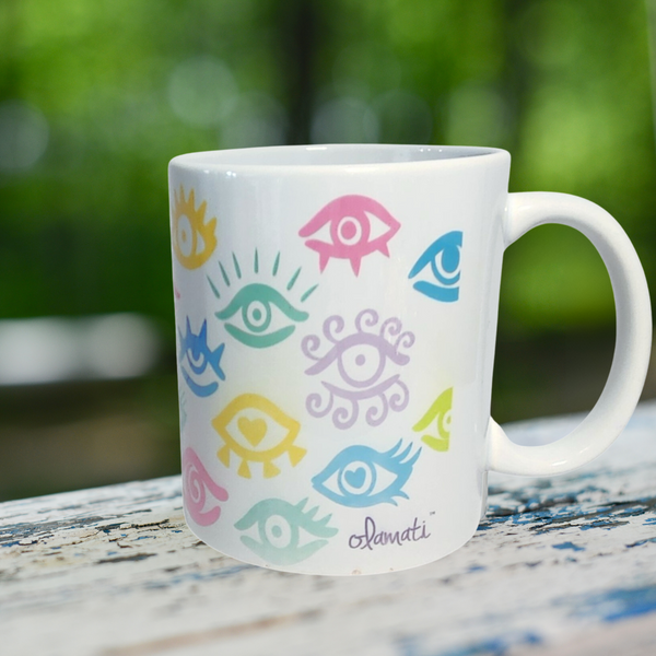 Pastel eye mug