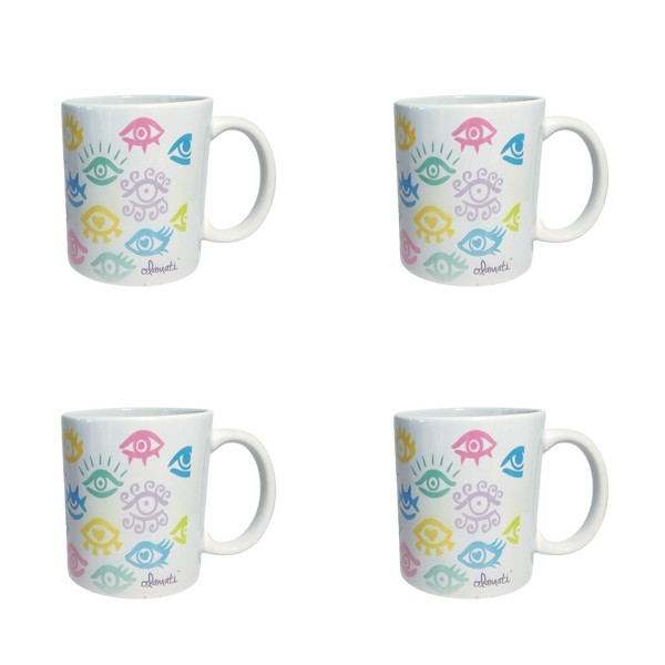 Pastel eye mug