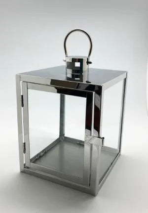 Square Stainless Steel Lantern
