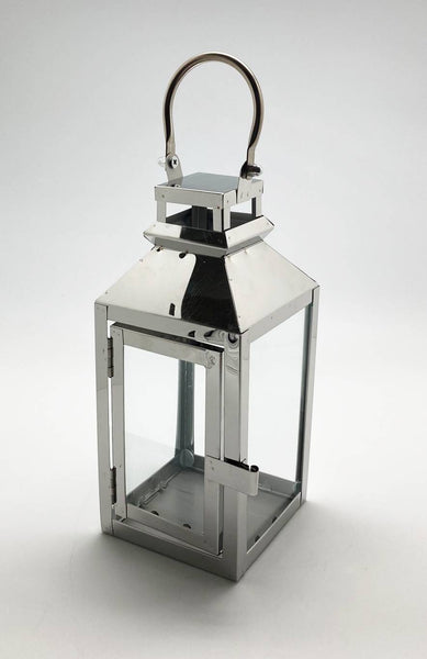 Rectangle Stainless Steel Lantern