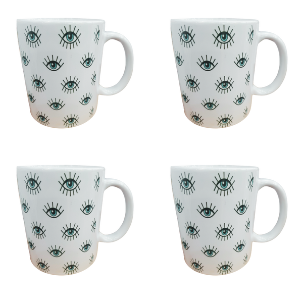 Blue eye mug