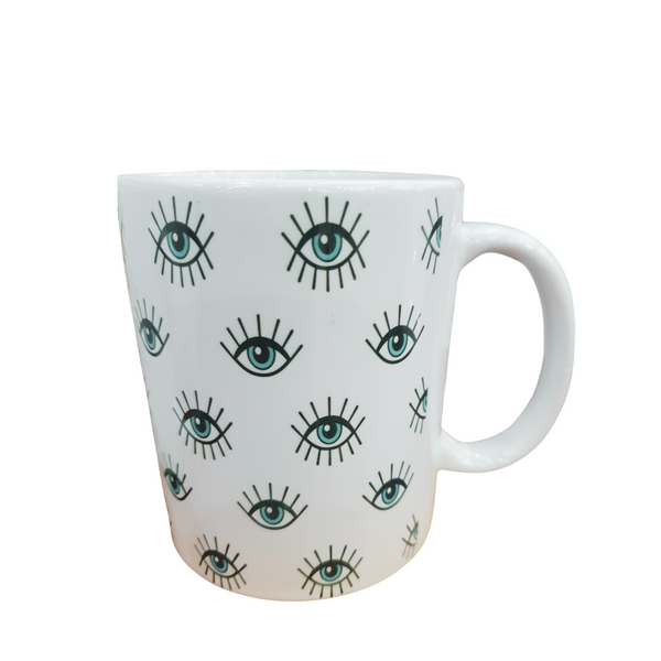 Blue eye mug
