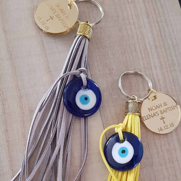 Personalized mati keyring