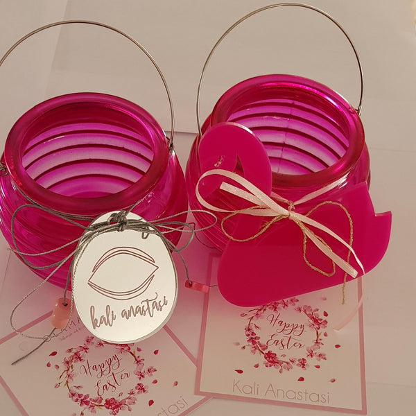 Pink Kali Anastasi and swan lantern  - Easter collection