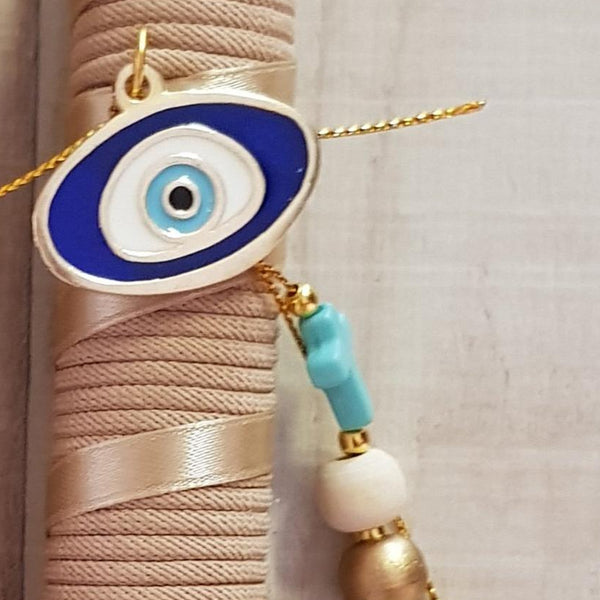 Gold mati lambada with beads  - Easter collection