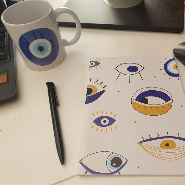 Mixed eye note book