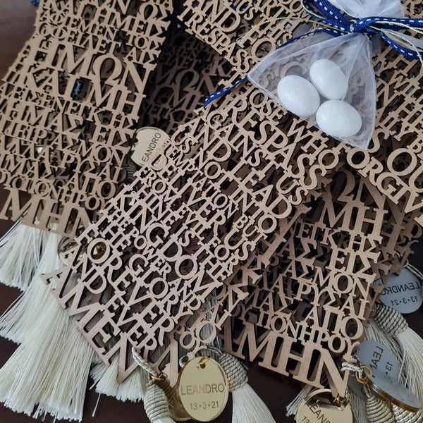 Prayer cross gift favours