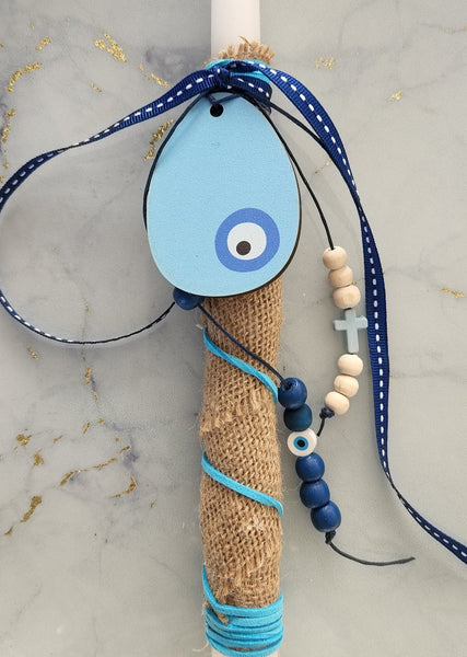 Blue mati egg Lambada - Easter collection