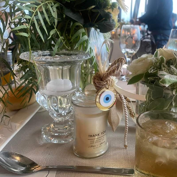 Scented candle bonboneire