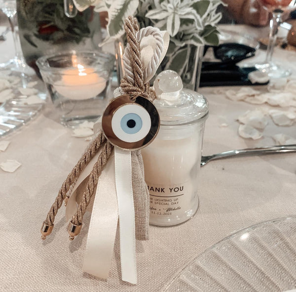 Scented candle bonboneire