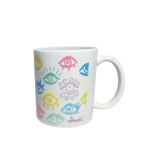 Pastel eye mug