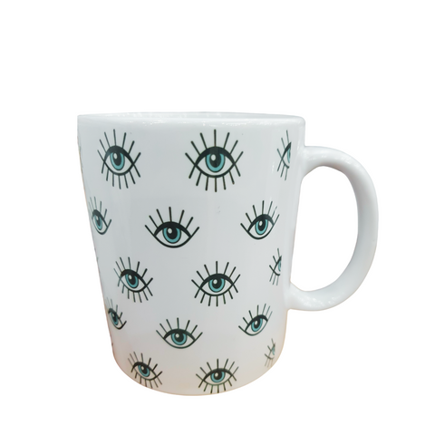 Blue eye mug