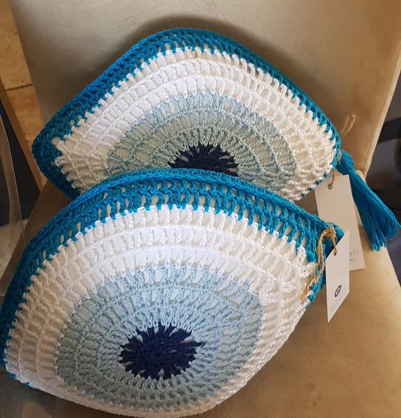 Crochet mati cushion