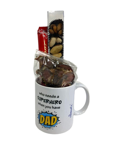 Father's day coffee mug hamper
